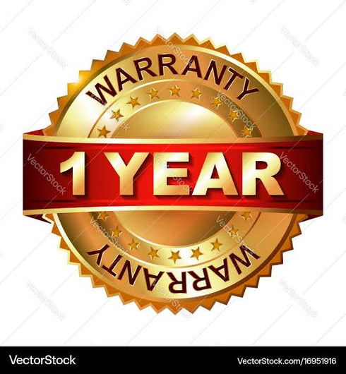 One Year Warranty (Parts & Labour)