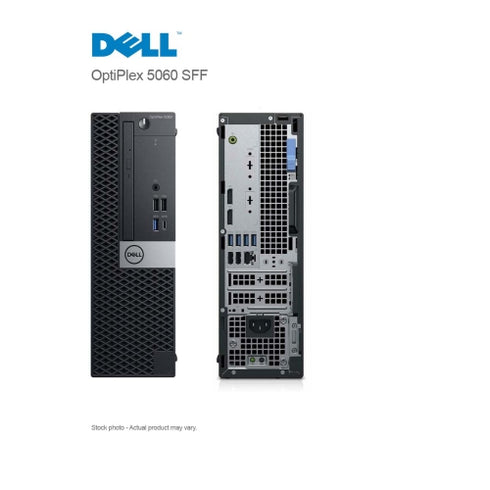 Dell OptiPlex 5060 SFF PC, Intel® Core™ i5-8500 - 6 Cores up to 4.10 GHz, 16GB RAM, Super fast 256 GB M.2 NVMe, Wifi, Windows 11 PRO, Refurbished Grade A