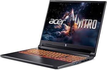 Acer Nitro V 16 Gaming Laptop(NEW!!), Intel Core 7 240H, 16GB RAM, 1TB SSD, 16" 180Hz Display, GeForce RTX 5060 8GB, Windows 11 Home