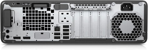 HP EliteDesk 800 G4 Small Form Factor Desktop, Intel Core i7-8700 (Up to 4.60GHz), 16GB RAM, 256GB SSD, Intel UHD Graphics 630, Wi-Fi, Windows 11 Pro, Refurbished Grade A