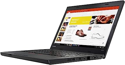 Lenovo ThinkPad L470 Laptop - Intel Core i3-7100U, 2.4GHz, 8GB, 256GB, 14" TFT, Windows 11 PRO - 90 Day Warranty Refurbished Grade A