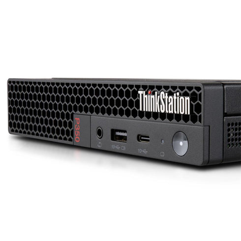 Lenovo P350 Tiny Workstation ,Intel® Core™ i7-11700T vPro® ( 8 Cores 16 Threads) up to 4.5 GHz, 32 GB RAM, 1TB Nvme ssd, NVIDIA® QUADRO® P1000 4 GB Graphics, WIFI, Windows 11 Pro, Refurbished Grade A