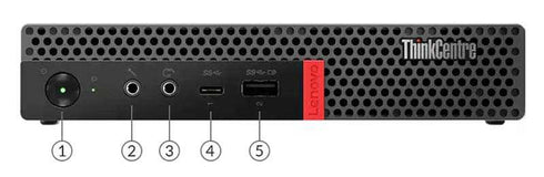 Lenovo ThinkCentre M720q Tiny Business Desktop - Intel Core i5-8500T, 16GB DDR4, 512gb SSD, Wi-Fi, Intel UHD Graphics 630, Windows 11 Pro, Refurbished Grade A