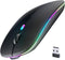 Rechargeable Wireless RGB Mouse – Bluetooth 5.2 / 3.0 + 2.4GHz USB