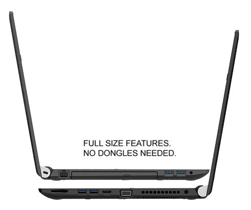 Toshiba Tecra A50-E, 15,6”- Intel Quad Core 8th Gen i5-8350U-16 GB RAM-Super Fast 256GB M.2 SSD, Full HD - 1920 X 1080 - Windows 11 Pro - Refurbished Grade A