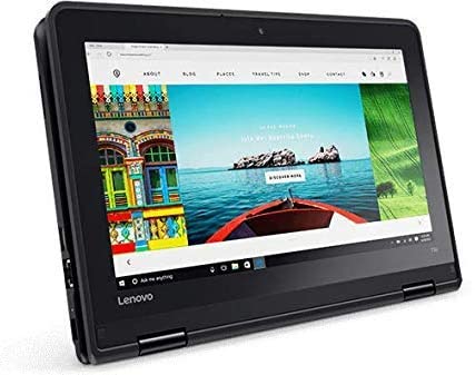 Lenovo ThinkPad Yoga 11e 11.6" HD Touchscreen 2-in-1 Laptop - Intel Core i3-7100U, 256 GB  SSD, 8GB RAM, HDMI, Bluetooth, Webcam, Windows 11 Pro  Refurbished Grade A