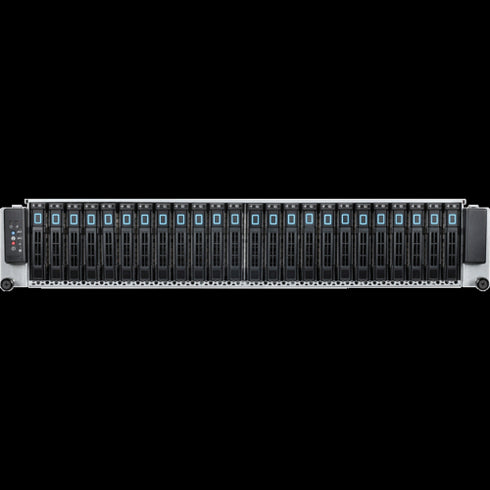 Quanta Stratos S210-X22RQ 2U, Dual Xeon E5-2670 (16 Cores/32 Threads) 128GB RAM | Rack Rails | Dual PSU | 24x 2.5in Drive Bays Refurbished Grade A