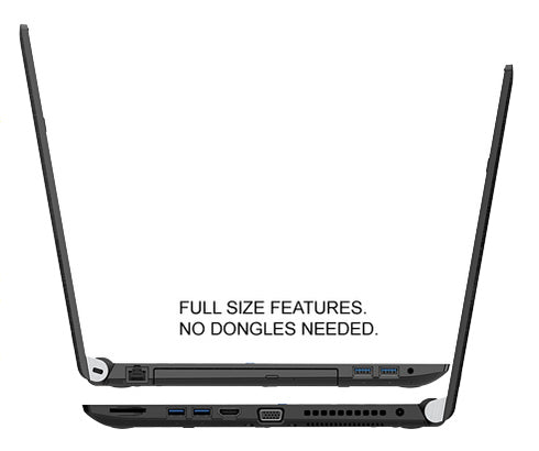 Toshiba Tecra A50-E, 15,6”- Intel Quad Core 8th Gen i5-8350U-16 GB RAM-Super Fast 1TB M.2 SSD, Full HD - 1920 X 1080 - Windows 11 Pro - Refurbished Grade A